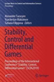 Stability, Control and Differential Games: Proceedings of the International Conference ?Stability, Control, Differential Games? (SCDG2019)