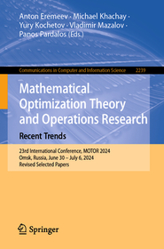 Mathematical Optimization Theory and Operations Research: Recent Trends: 23rd International Conference, MOTOR 2024, Omsk, Russia, June 30 ? July 6, 2024, Revised Selected Papers