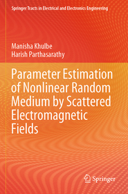 Parameter Estimation of Nonlinear Random Medium by Scattered Electromagnetic Fields